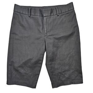 CLUB MONACO SHORTS – MEN’S 6 – DARK GRAY – COTTON/VISCOSE STRETCH BLEND